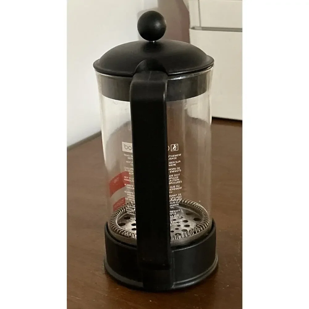 Bodum Brazil French Press Coffee Maker 8 Cup 34 Oz With Manual Pre-Owned